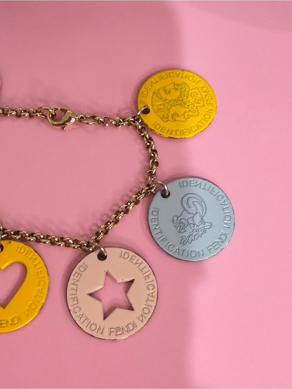 Vintage Fendi Charm Bracelet - Picture 4 of 8